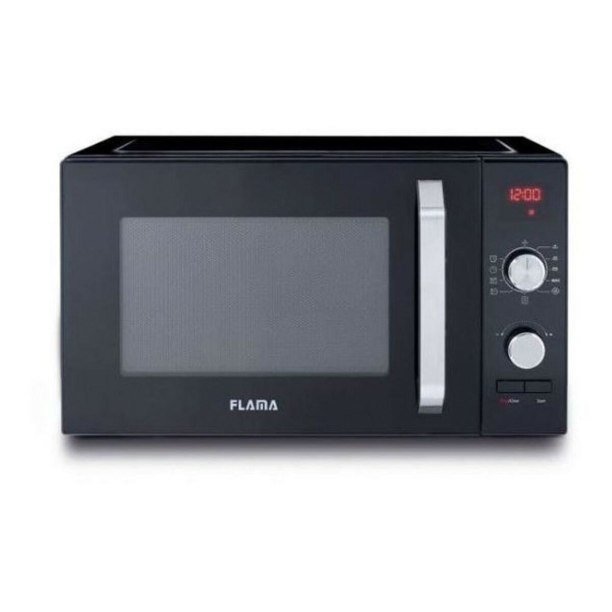 Mikrovågsugnen Flama 1837L Svart 800 W 23 L