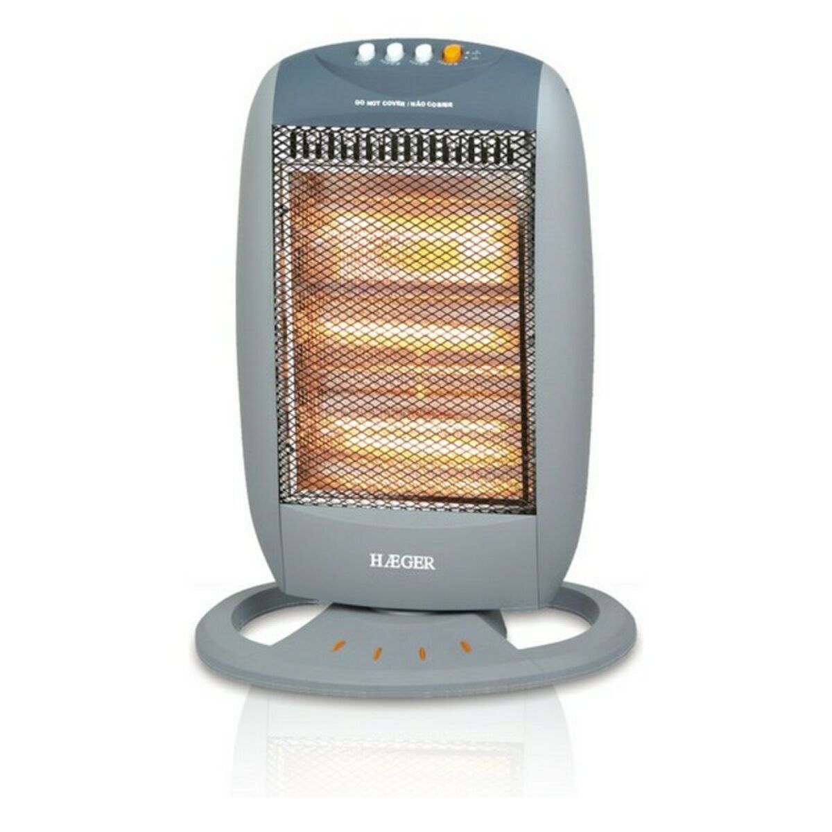 Bärbart värmeelement Haeger HH-120.002A Vit 1200 W
