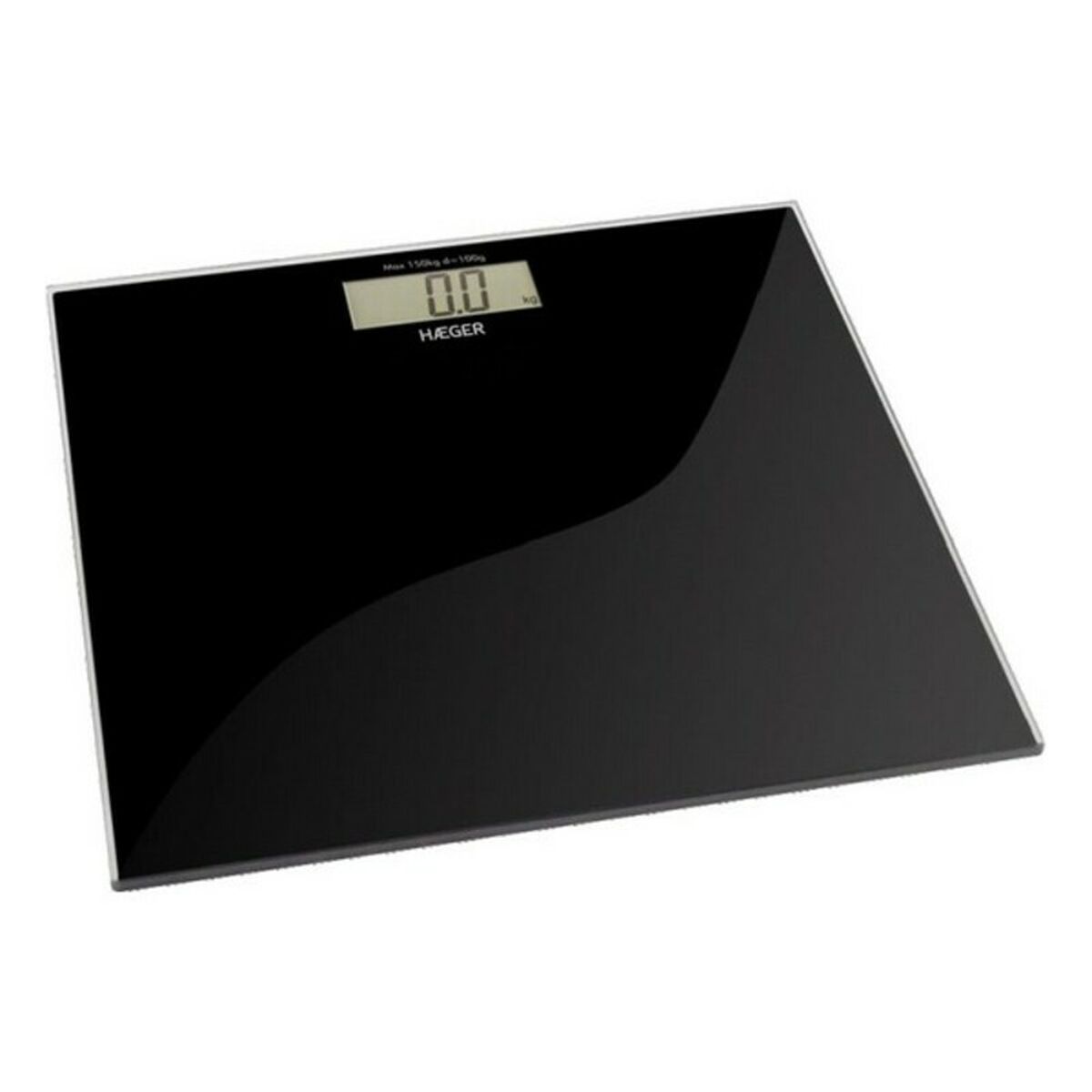 Digital Badrumsvåg Haeger BS-DIG.010A Svart