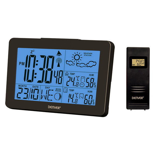 Multifunktionell väderstation Denver Electronics WS-530 Vit