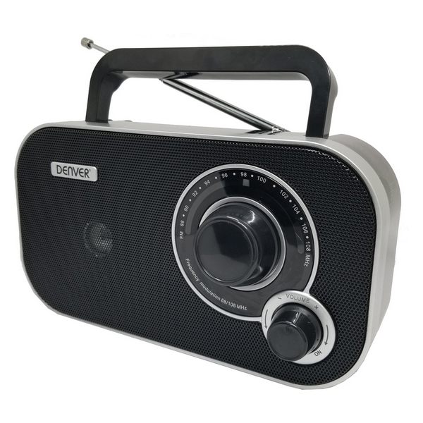 Radiotransistor Denver Electronics TR-51 Black AM/FM-tuner Svart