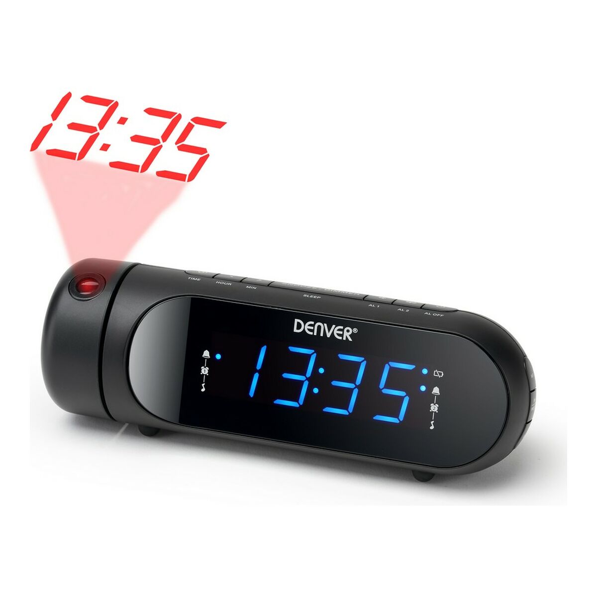Klockradio FM Denver Electronics CPR-700 Svart