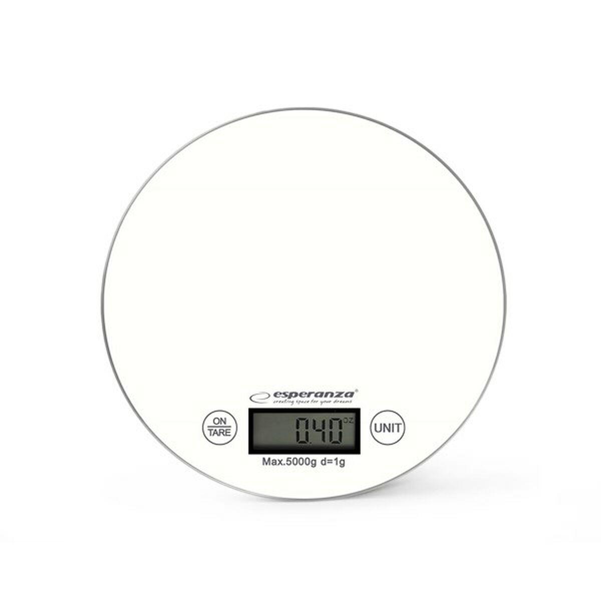 Köksvåg Esperanza EKS003W Vit 5 kg