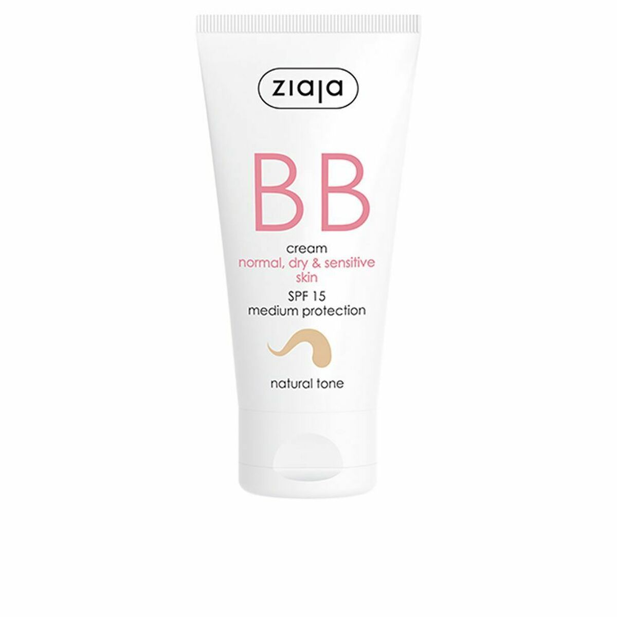 Hydrerande kräm med färg Ziaja Bb Cream Naturell Spf 15 50 ml