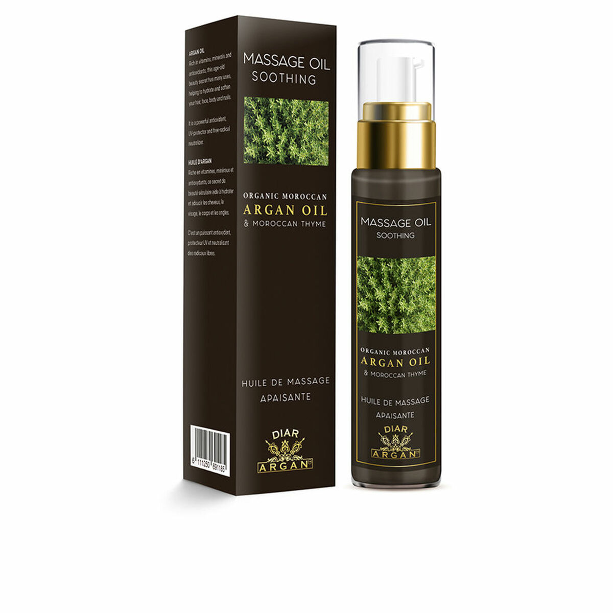 Aromatisk Massageolja Argan Timjan 50 ml