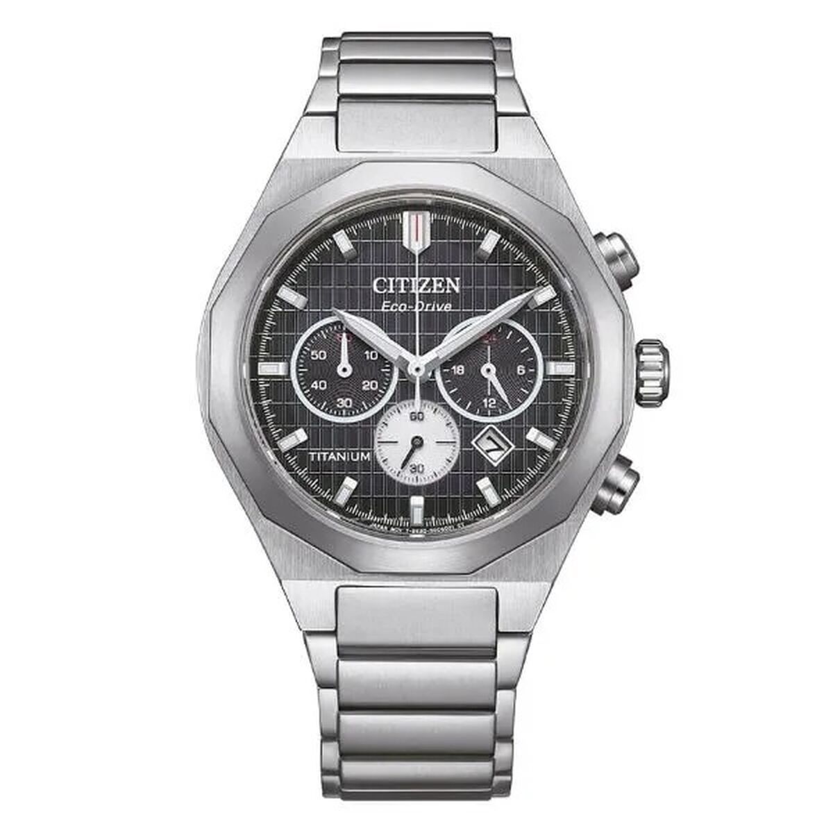 Herrklocka Citizen SUPER TITANIUM Silvrig