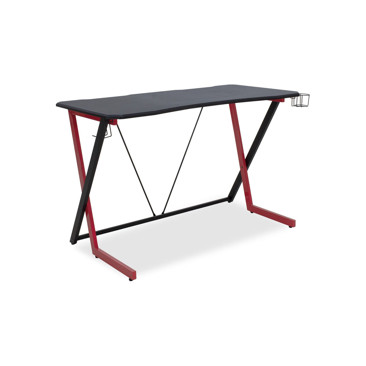 Bord Gaming Urban Factory WED75UF 120 x 60 x 78 cm Svart PVC