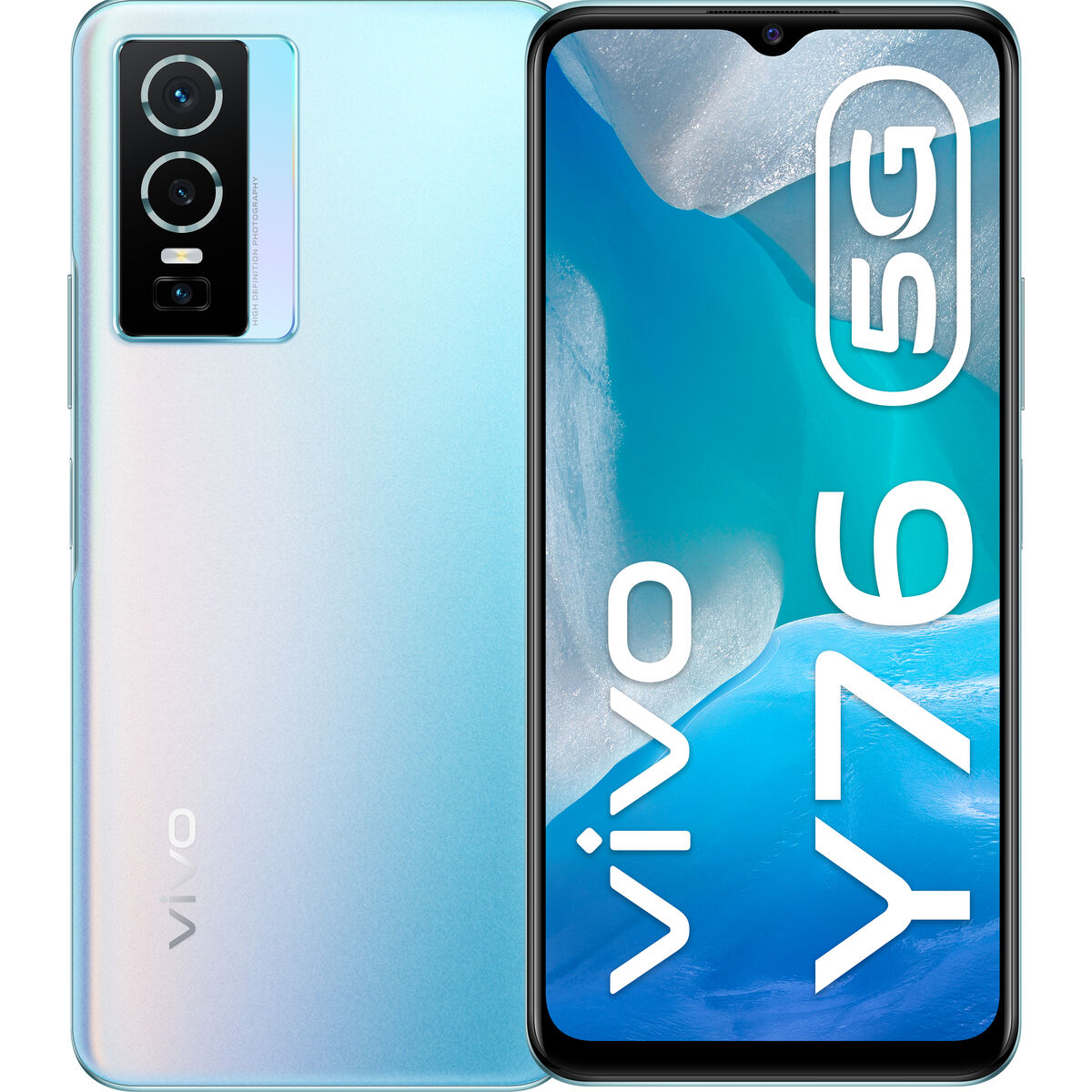 Smartphone Vivo Vivo Y76 5G Blå 6,58“ 8 GB RAM Octa Core MediaTek Dimensity 6,6