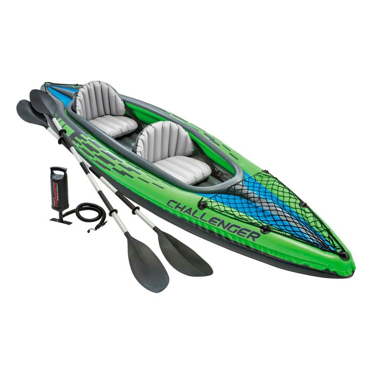 Uppblåsbar kanot Intex Challenger K2 351 x 38 x 76 cm
