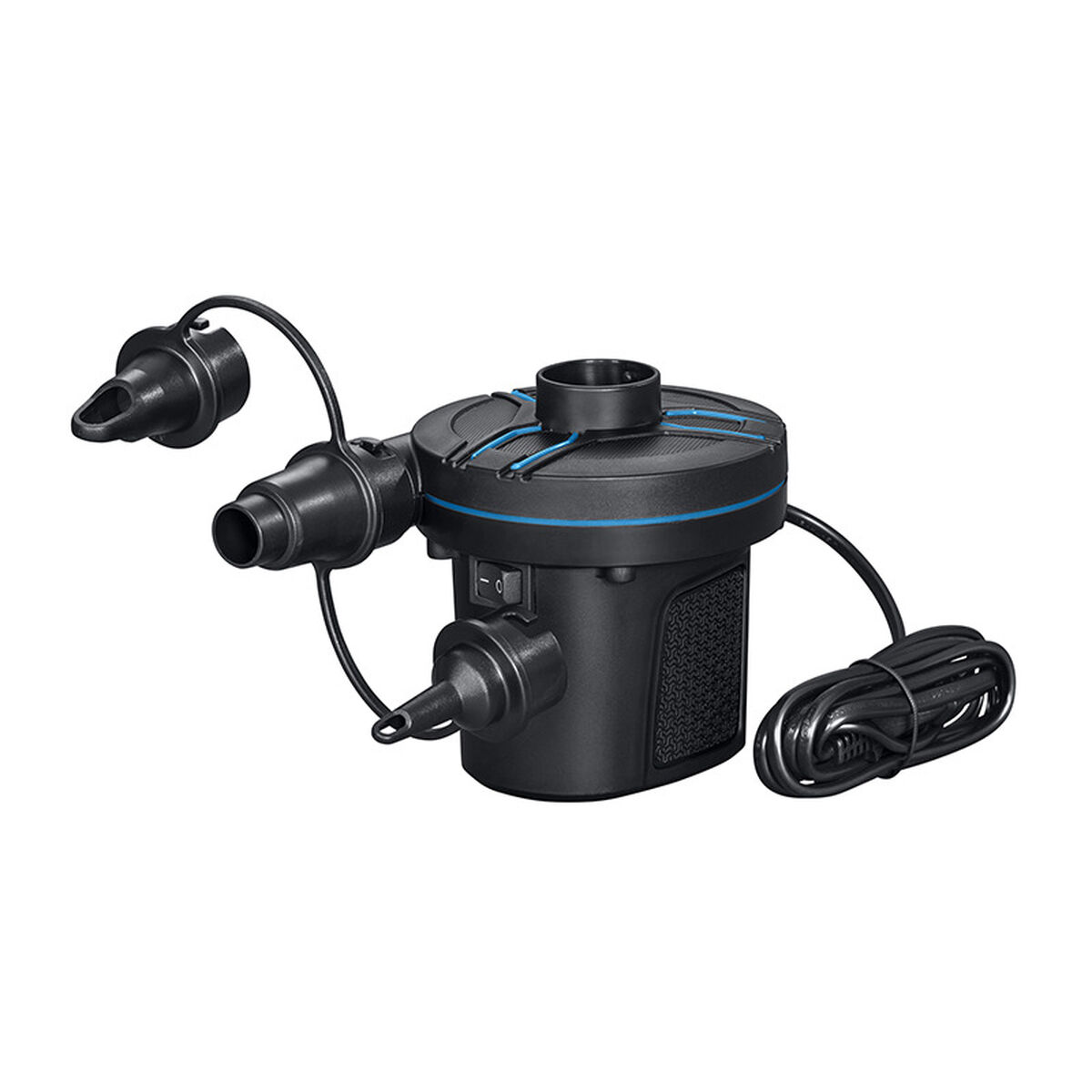 Bestway Elektrisk Pump Kontakt 11,3x10,1x11 cm 680 Liter/Minut Uppblåsbar och Camping 62252