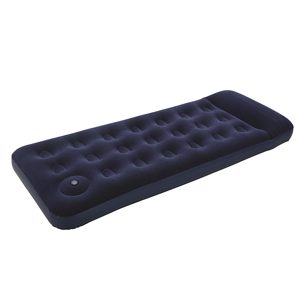Bestway Junior Enkelsäng med Fotpump 185x76x28 cm Uppblåsbar och Camping 67223