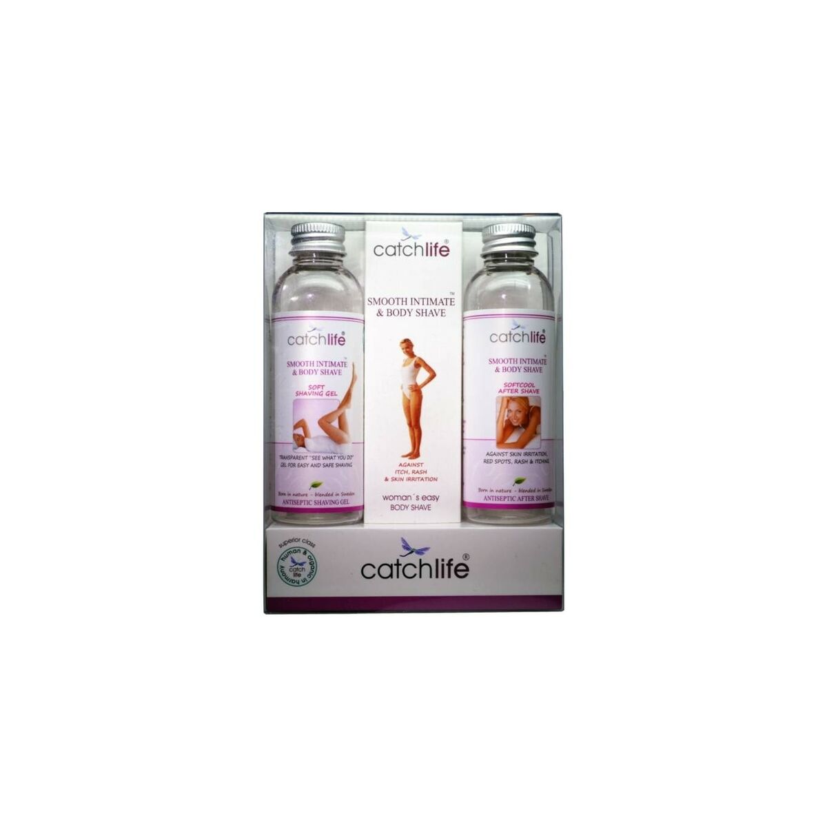 Hårborttagningskräm kropp Nature Body 2 x 75 ml