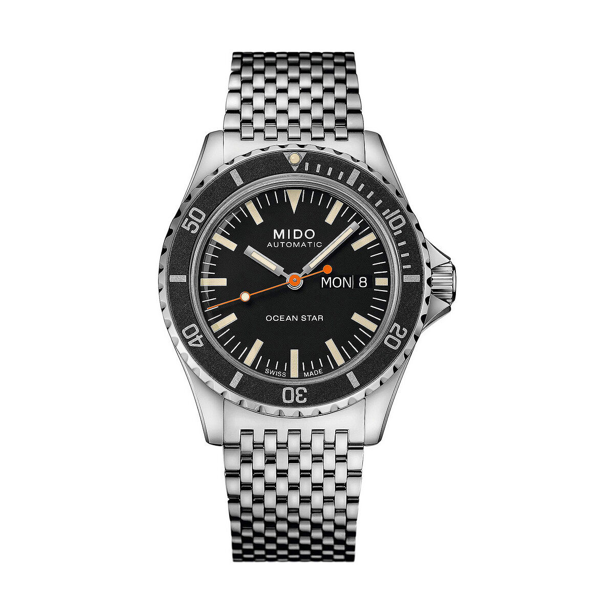 Herrklocka Mido M026-830-11-051-00 Svart Silvrig