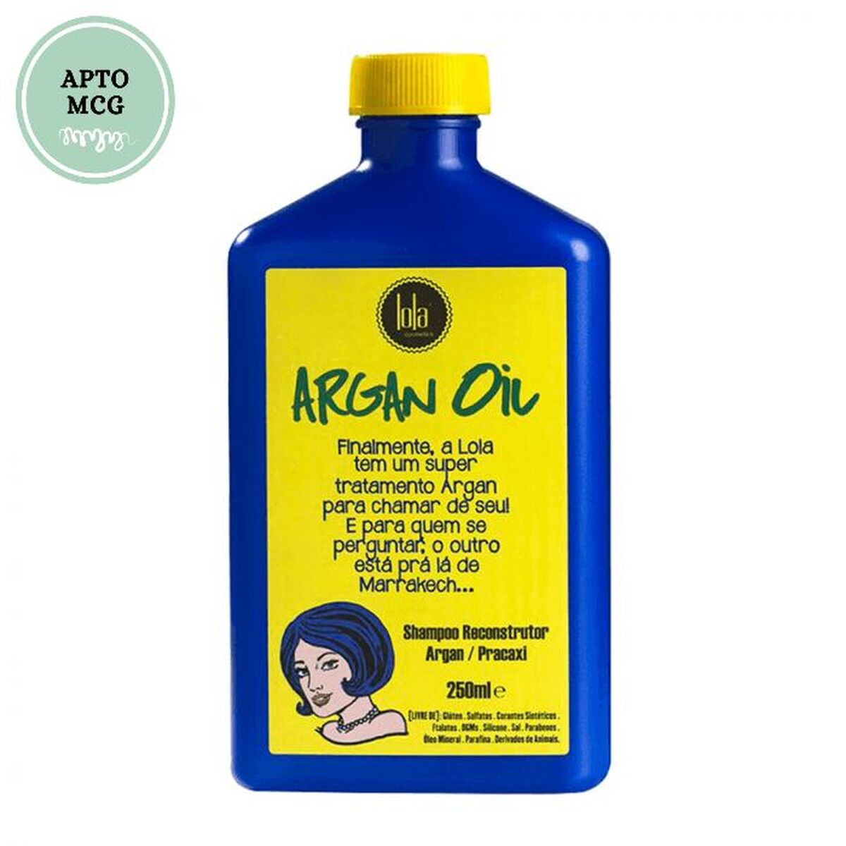 Stärkande schampo Lola Cosmetics Argan Oil 250 ml