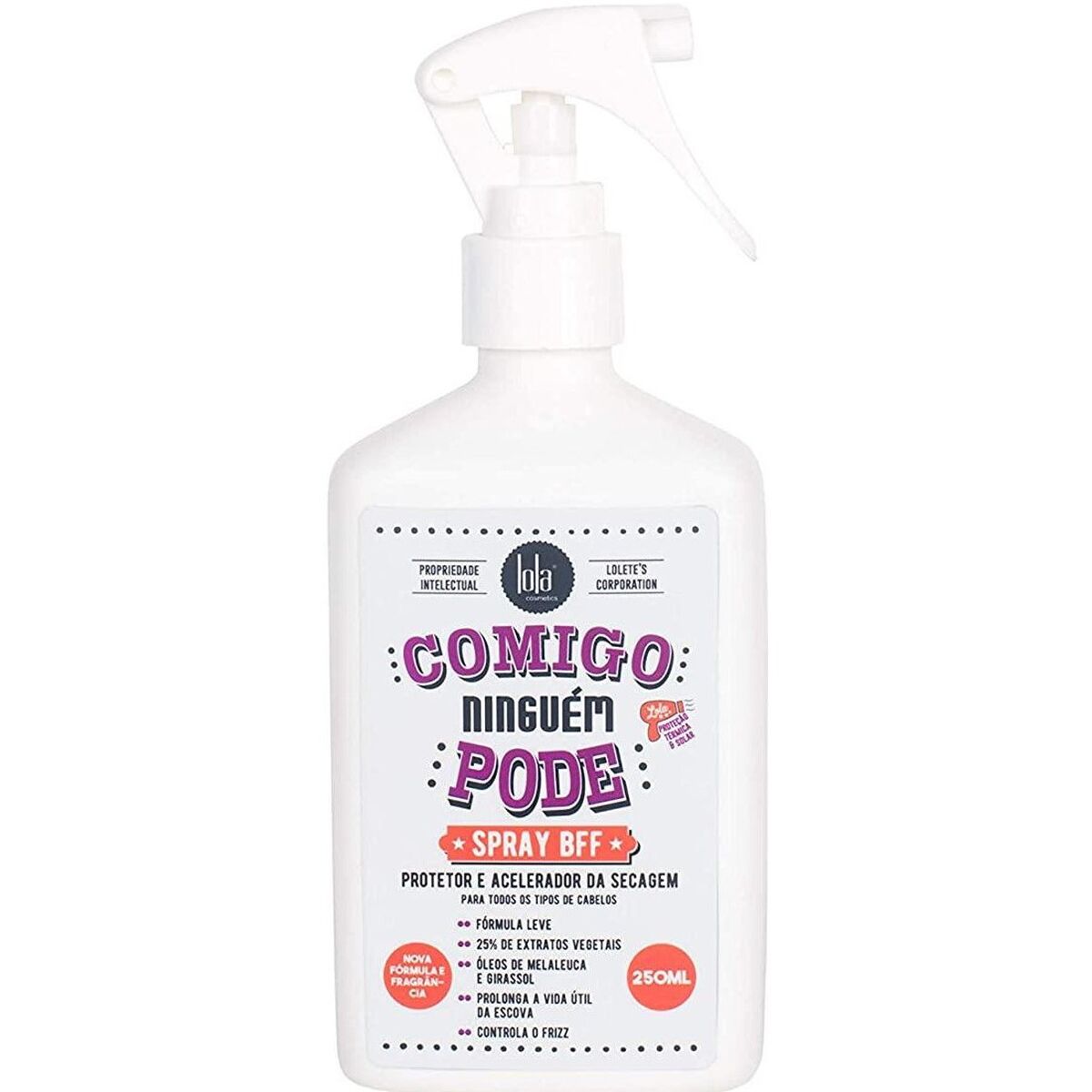 Hår Skydd Lola Cosmetics Bff Comigo Ninguém Pode 250 ml Spray