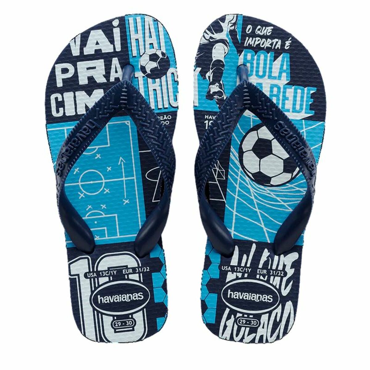Strandtofflor för barn Havaianas Athletic Blå 30