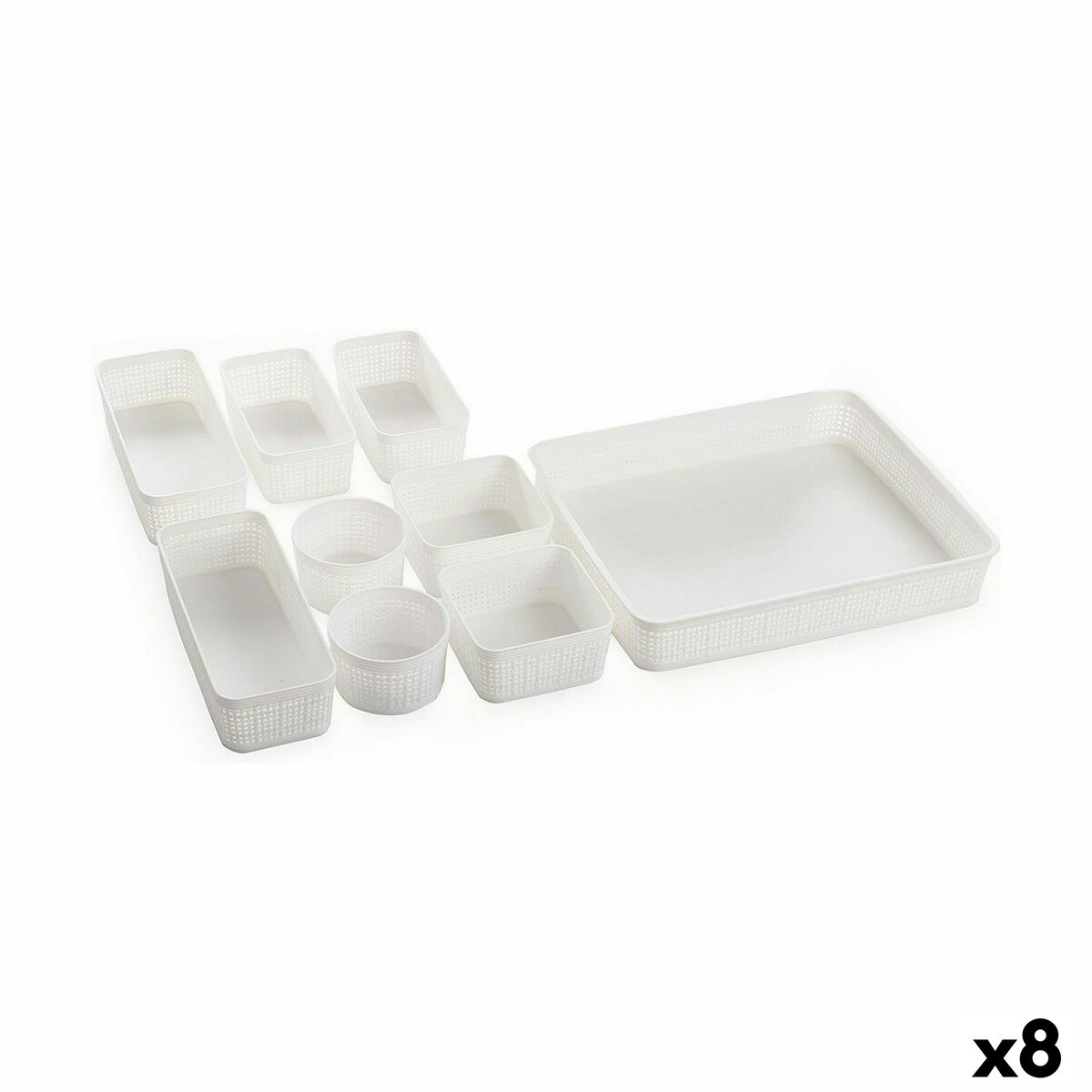 Korg - set Dem 9 Delar Plast (8 antal)