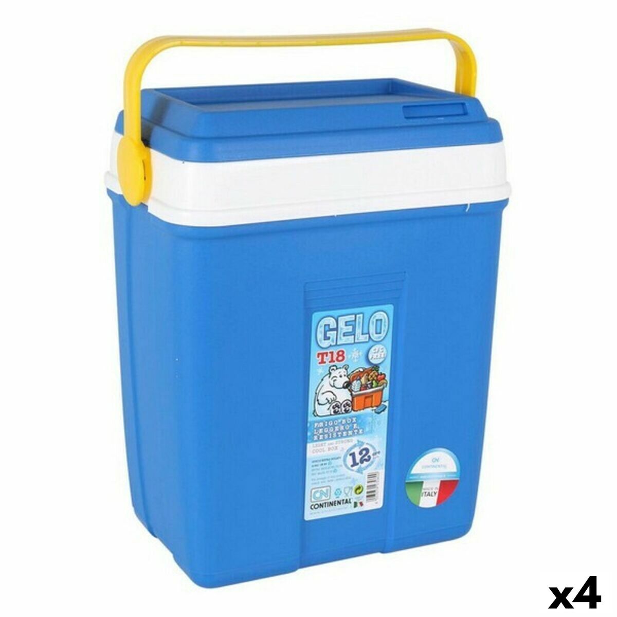 Bärbar kyl Gelo Continental 3060 18 L 18 L 30 x 20 x 37 cm (4 antal)