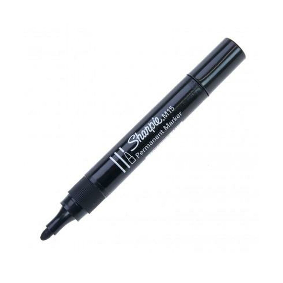 Permanent markörpenna Sharpie M15 Svart 12 antal