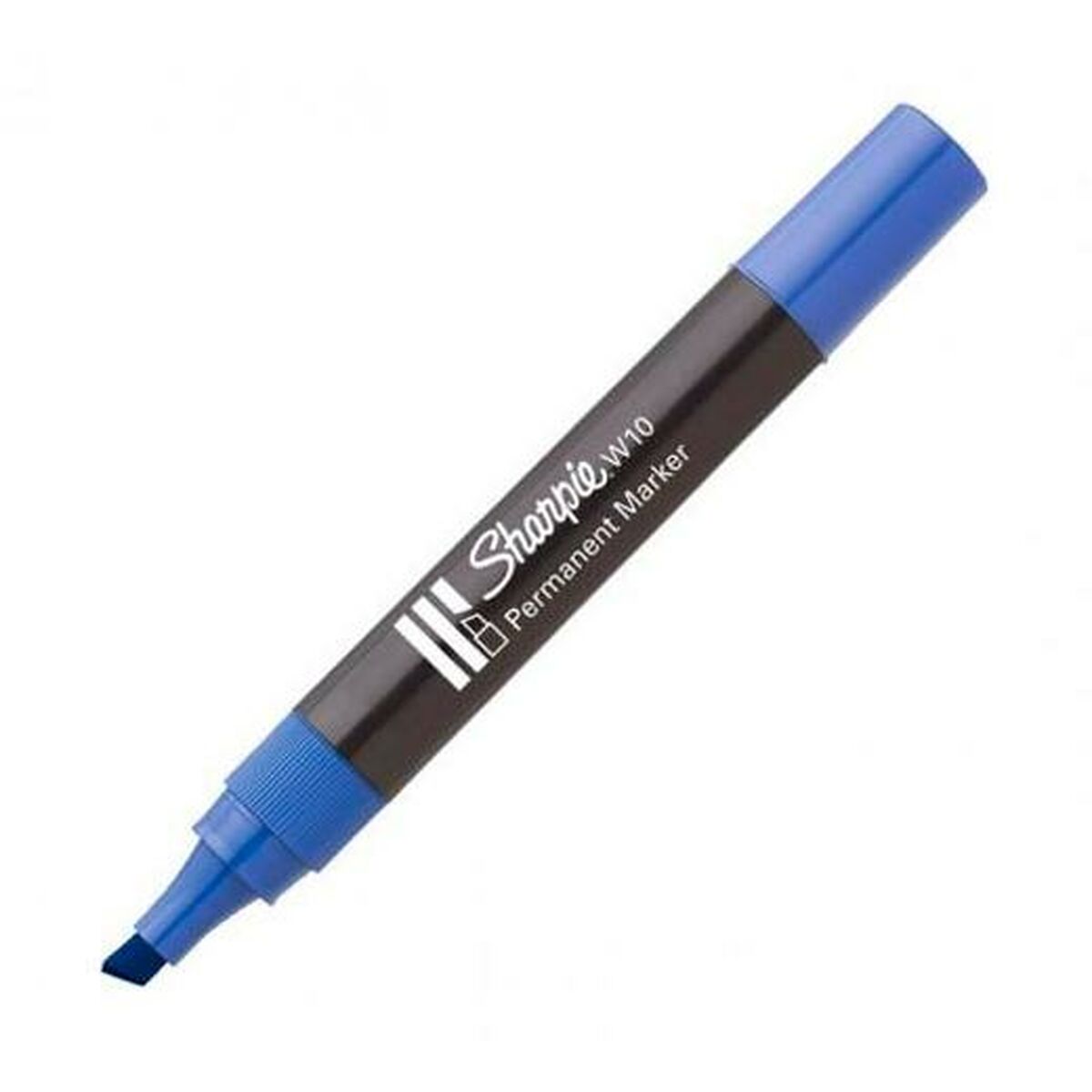 Permanent markörpenna Sharpie W10 Blå 12 Delar