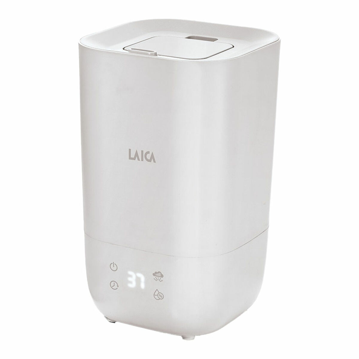 Ultrasonisk luftfuktare och aromdiffusor med LED LAICA 25 W 3,3 L Vit