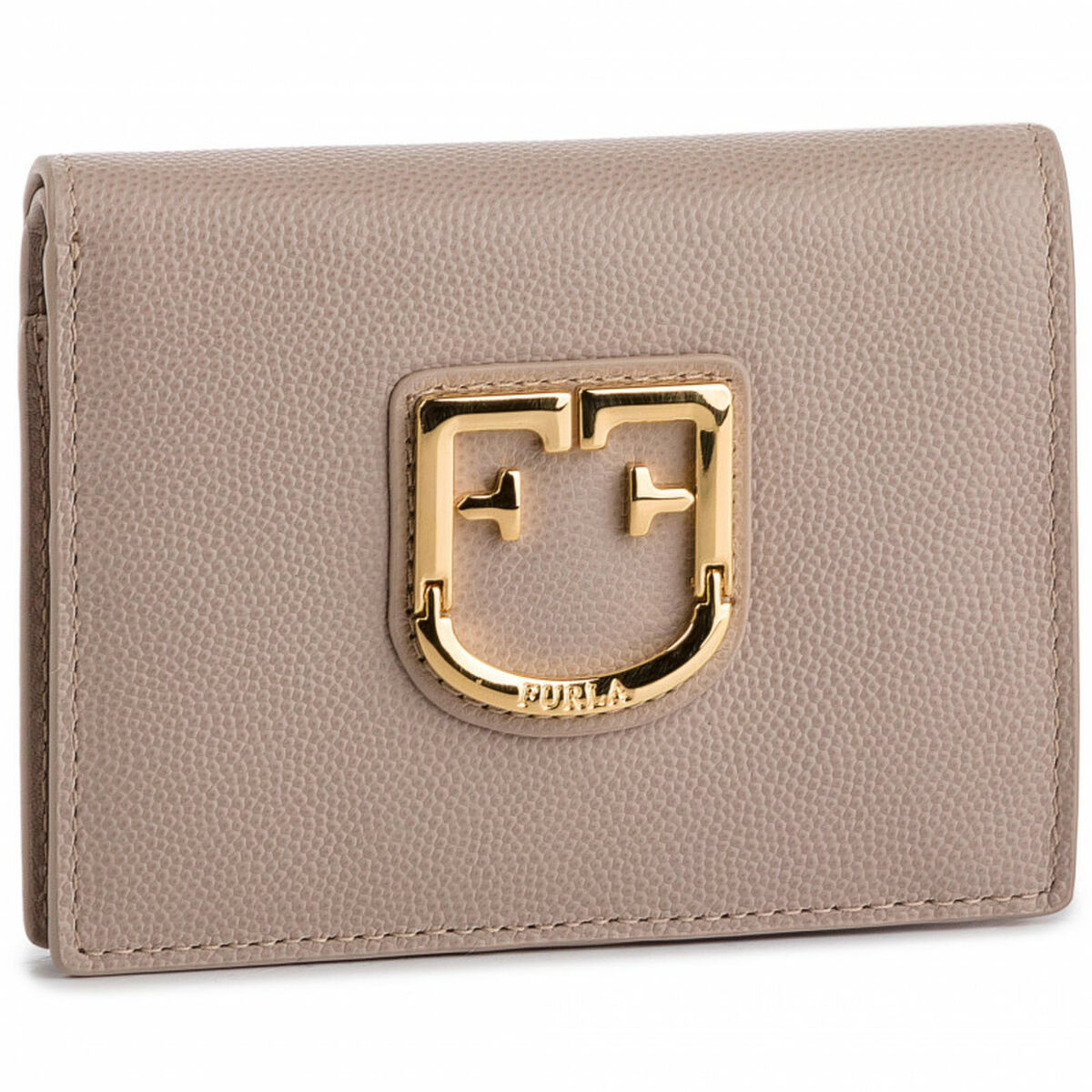 Damväska Furla PCW1023-GR-DR Beige 11 x 9 x 2 cm