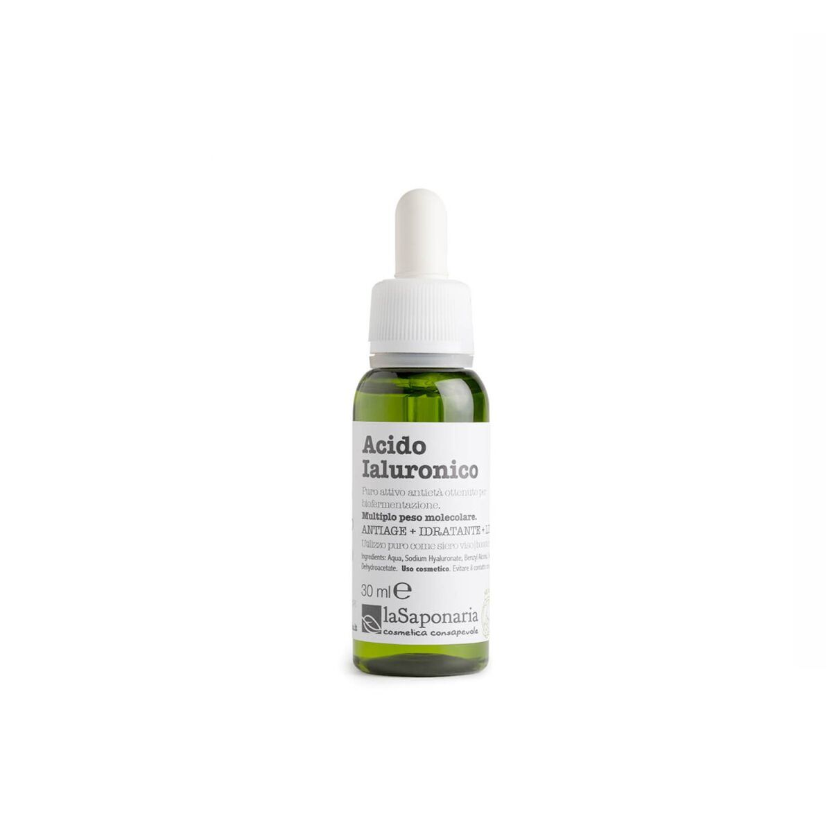 Ansiktsserum med hyaluronolja La Saponaria Hyaluronic 30 ml