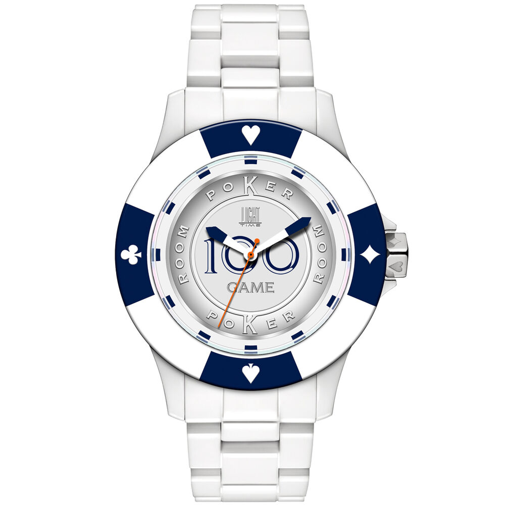 Unisexklocka Light Time POKER (Ø 41 mm)