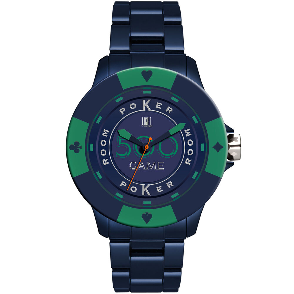 Unisexklocka Light Time POKER (Ø 48 mm)