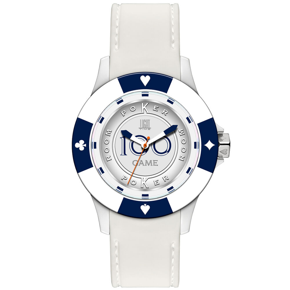 Unisexklocka Light Time POKER (Ø 41 mm)