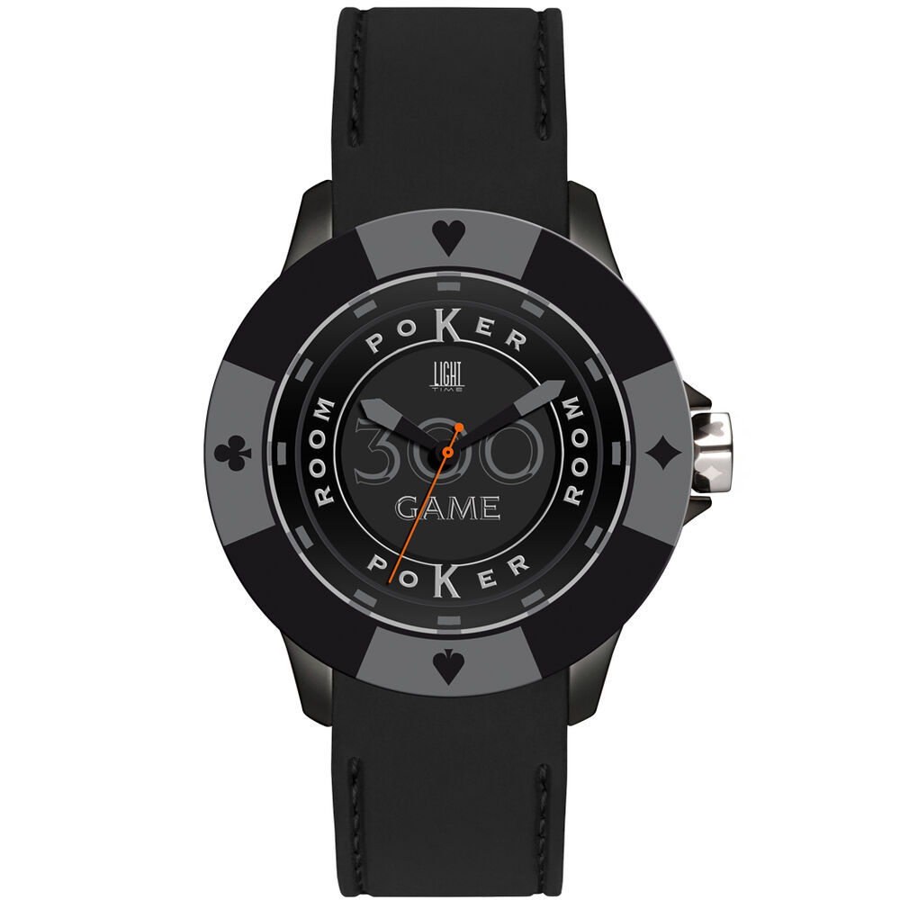 Unisexklocka Light Time POKER (Ø 41 mm)