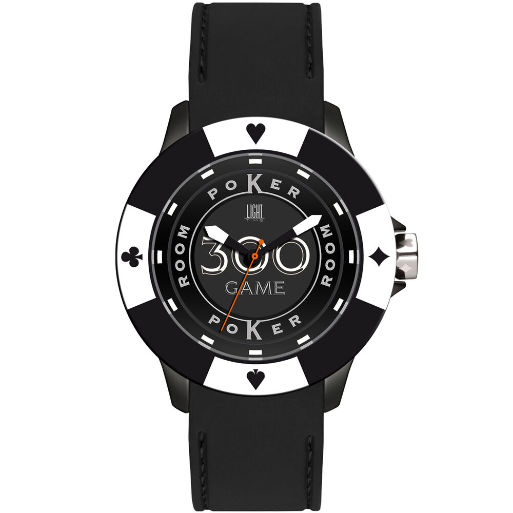 Unisexklocka Light Time POKER (Ø 41 mm)