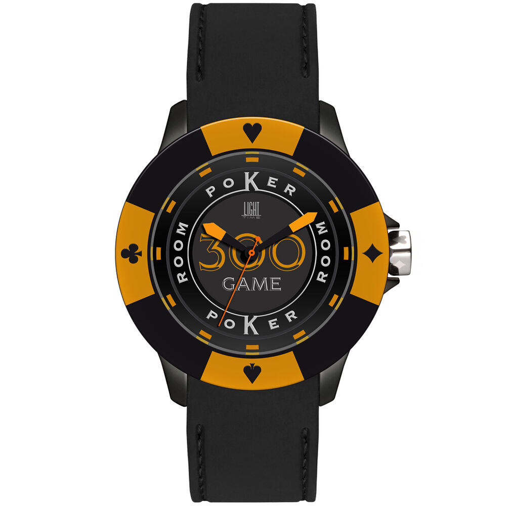 Unisexklocka Light Time POKER (Ø 41 mm)