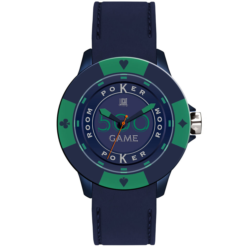 Unisexklocka Light Time POKER (Ø 41 mm)