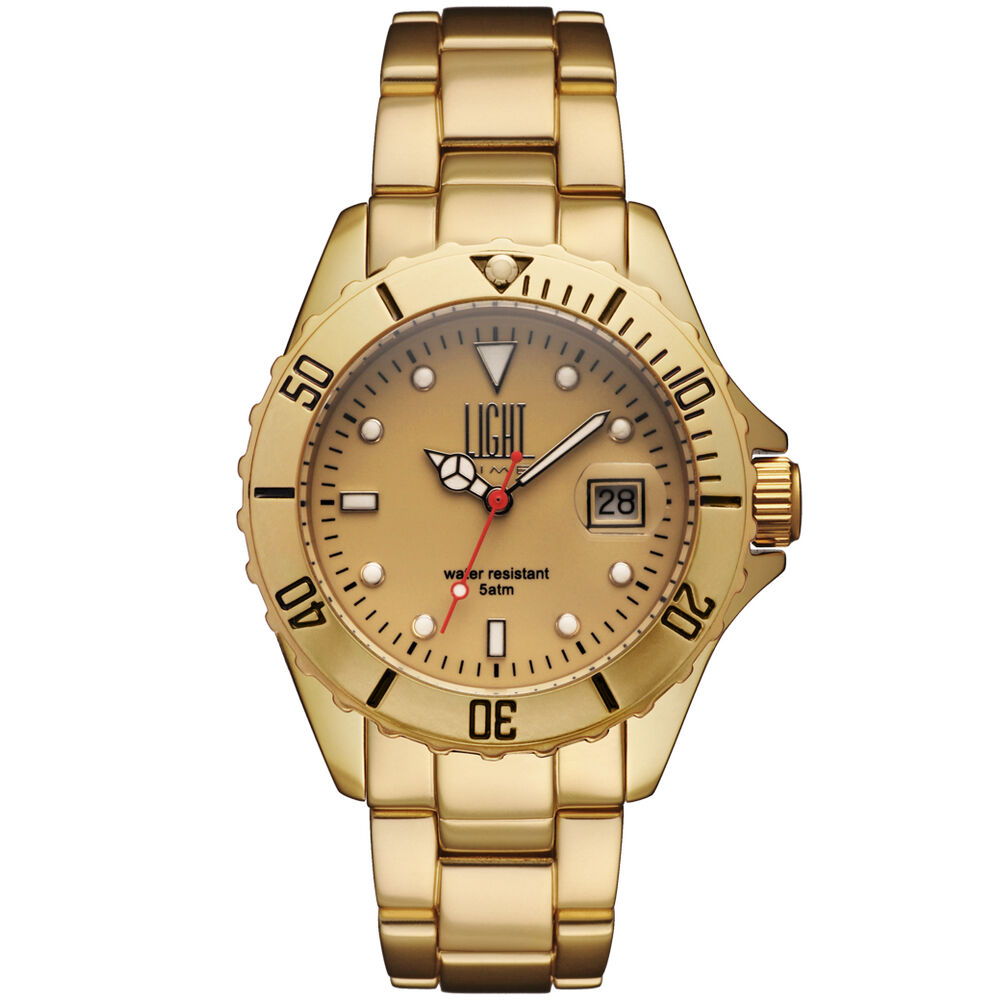 Herrklocka Light Time ALLUMINIUM (Ø 40 mm)