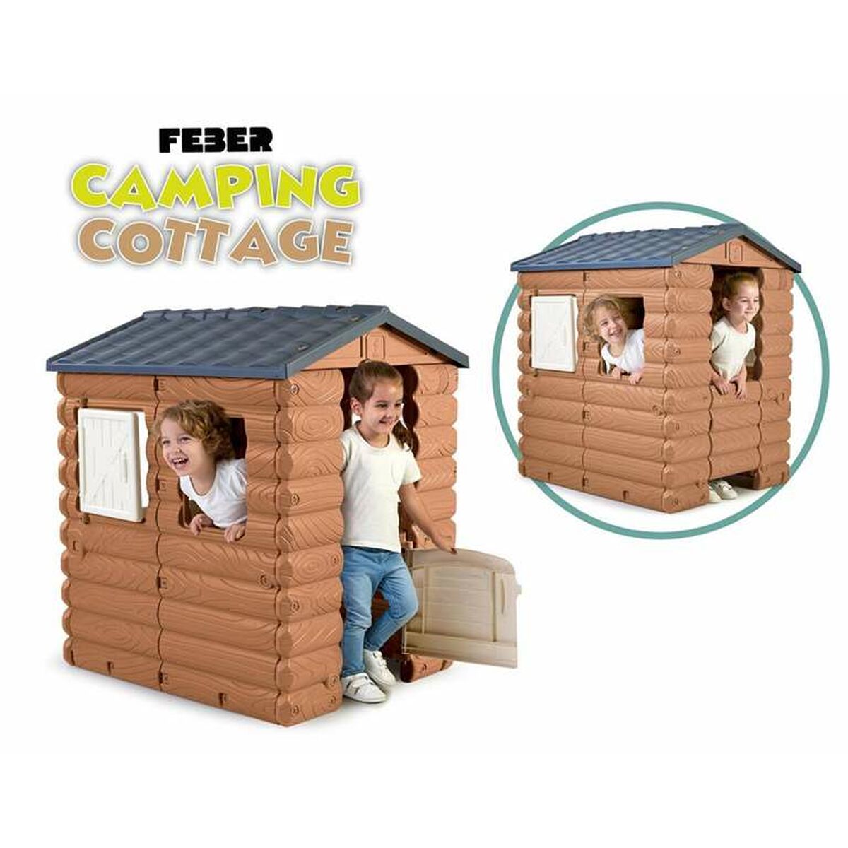 Lekhus Feber Camping Cottage 104 x 90 x 1,18 cm