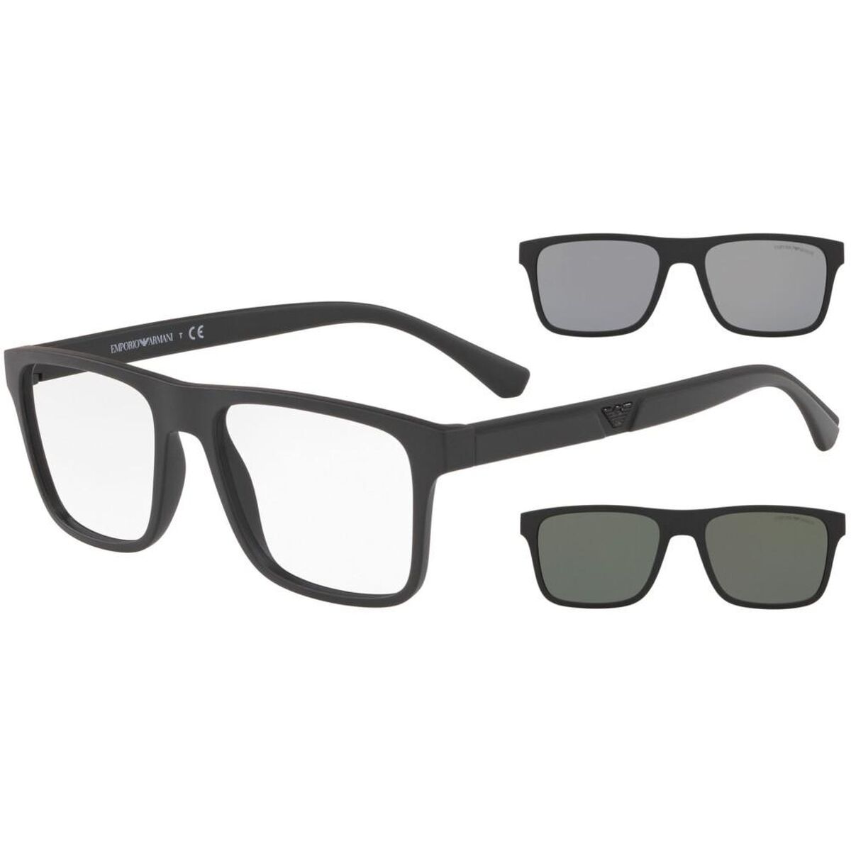 Unisexsolglasögon Emporio Armani EA 4115
