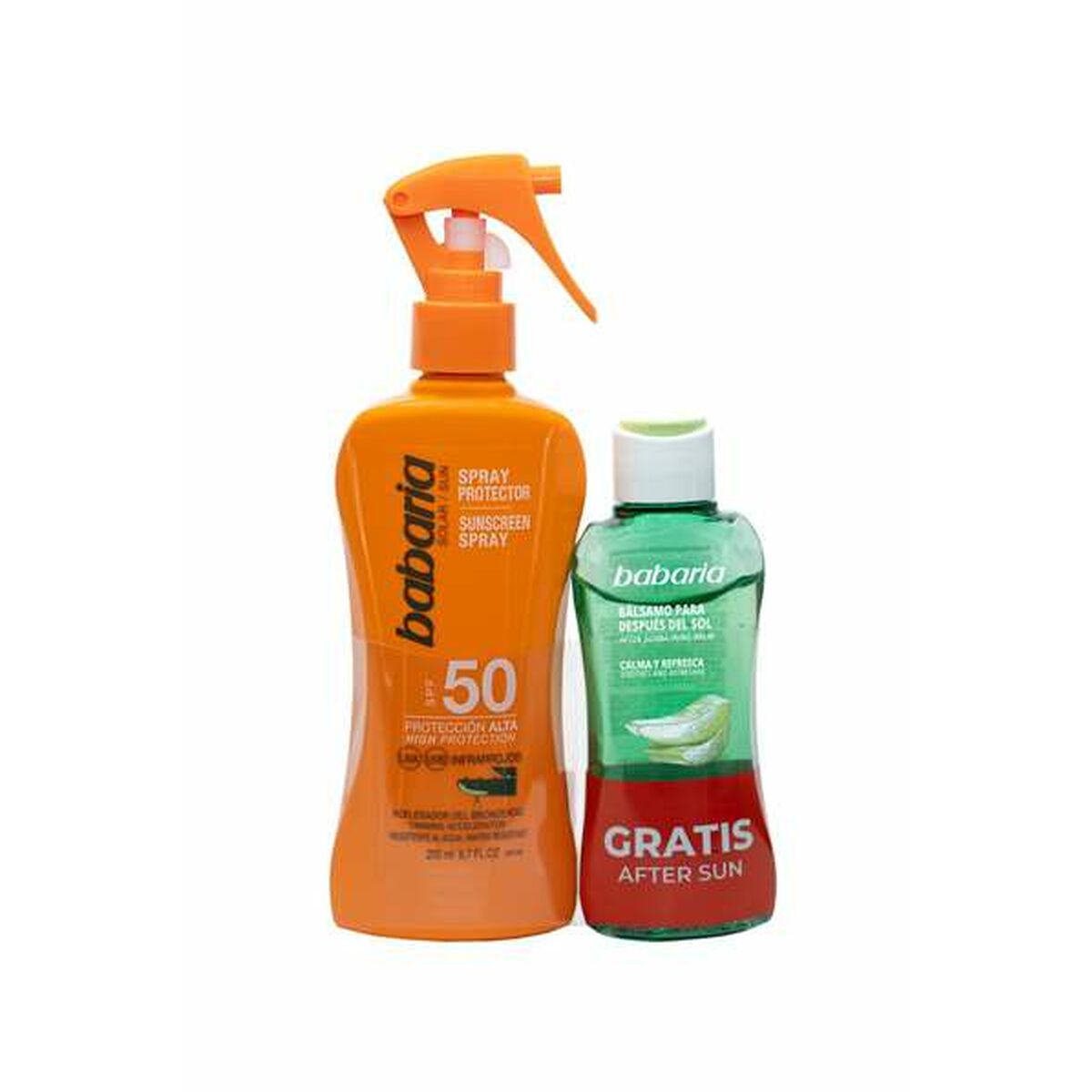 Spray solskydd Babaria Spf 50 100 ml Aloe Vera