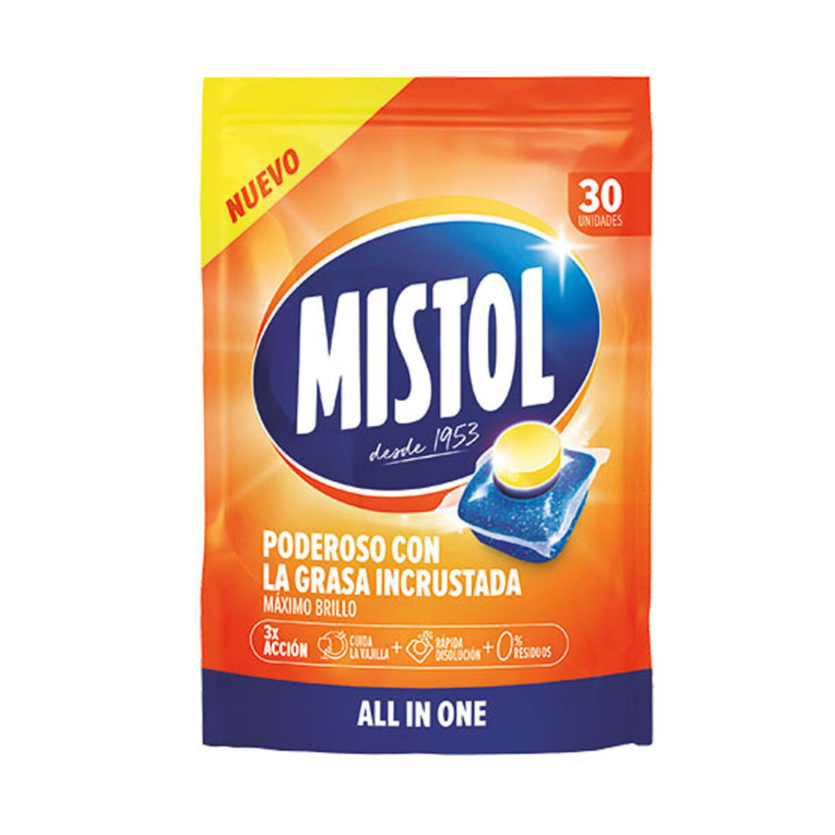 Diskmaskin kapslar Mistol (30 antal)