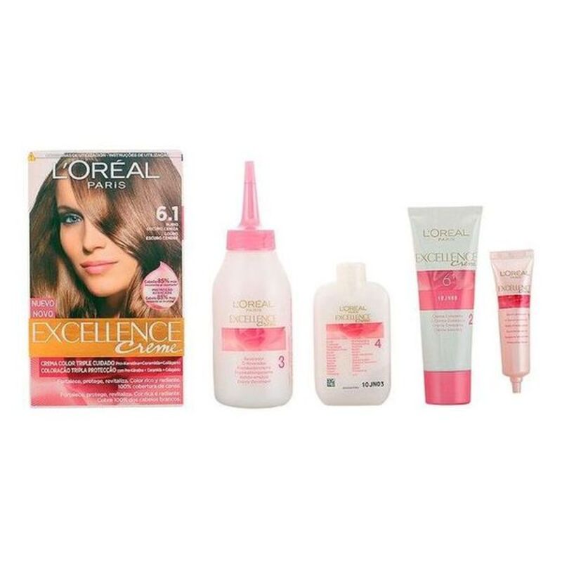 Permanent hårfärg Excellence L'Oreal Make Up Mörkt askblont