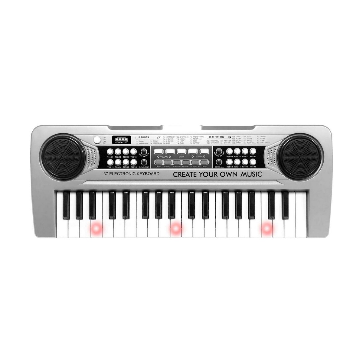 Pedagogiskt Piano Reig Grå