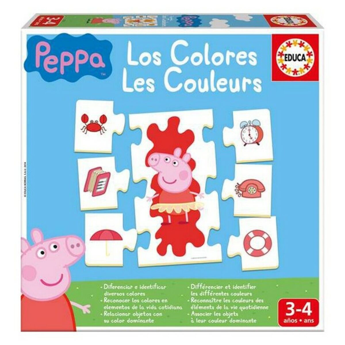 Utbildningsspel Peppa Pig (ES-FR)