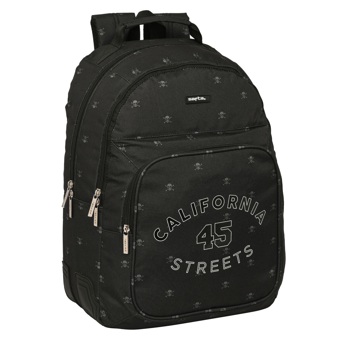 Skolryggsäck Safta California Svart 32 x 42 x 15 cm