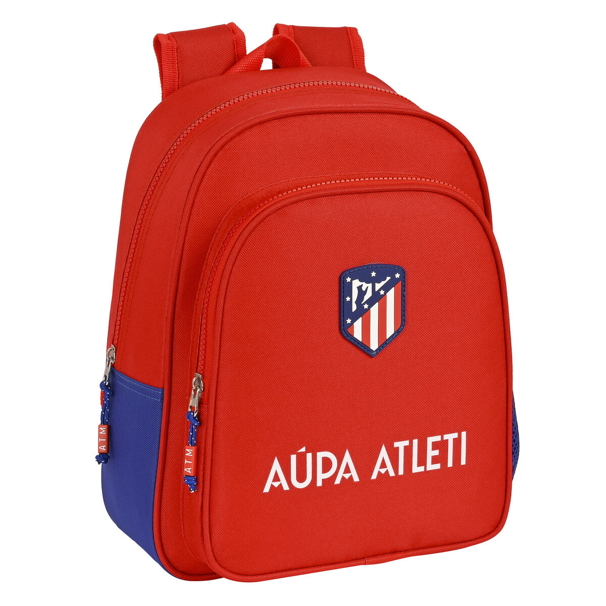 Skolryggsäck Atlético Madrid Röd Marinblå 27 x 33 x 10 cm
