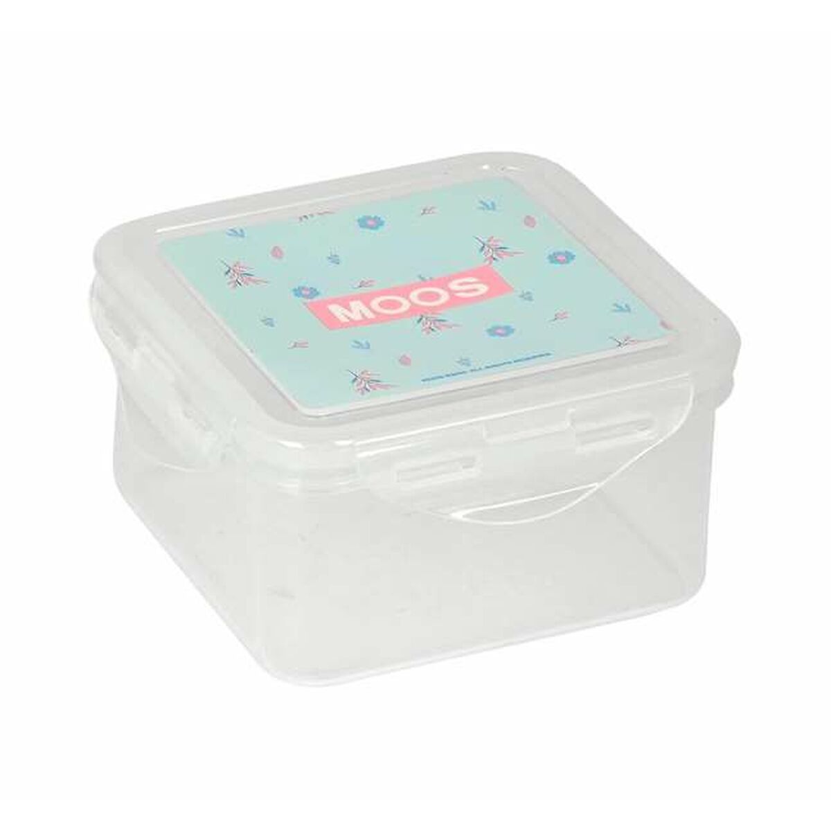 Lunchlåda Moos Garden Turkos 13 x 7,5 x 13 cm
