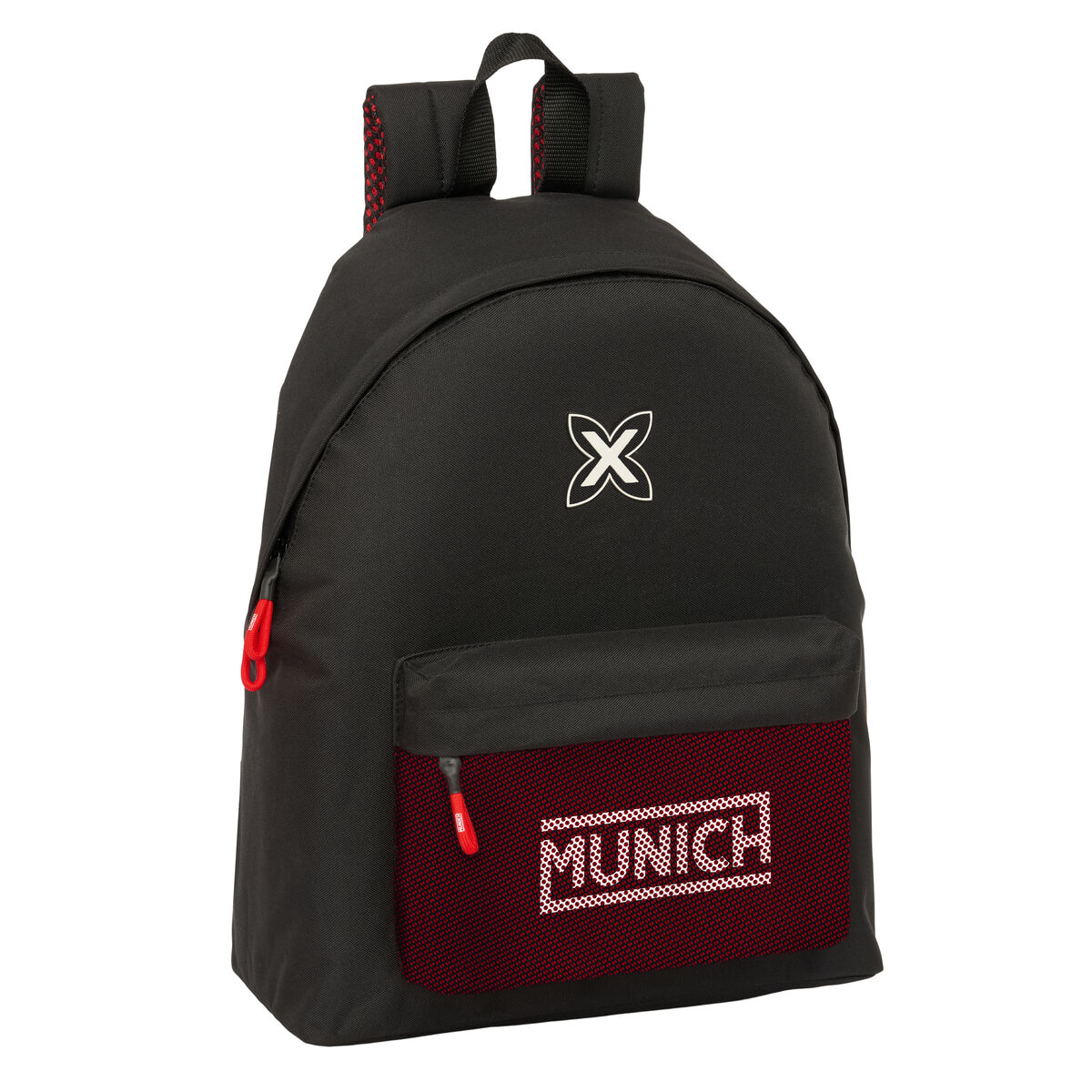 Skolryggsäck Munich Vulcan Svart 33 x 42 x 15 cm