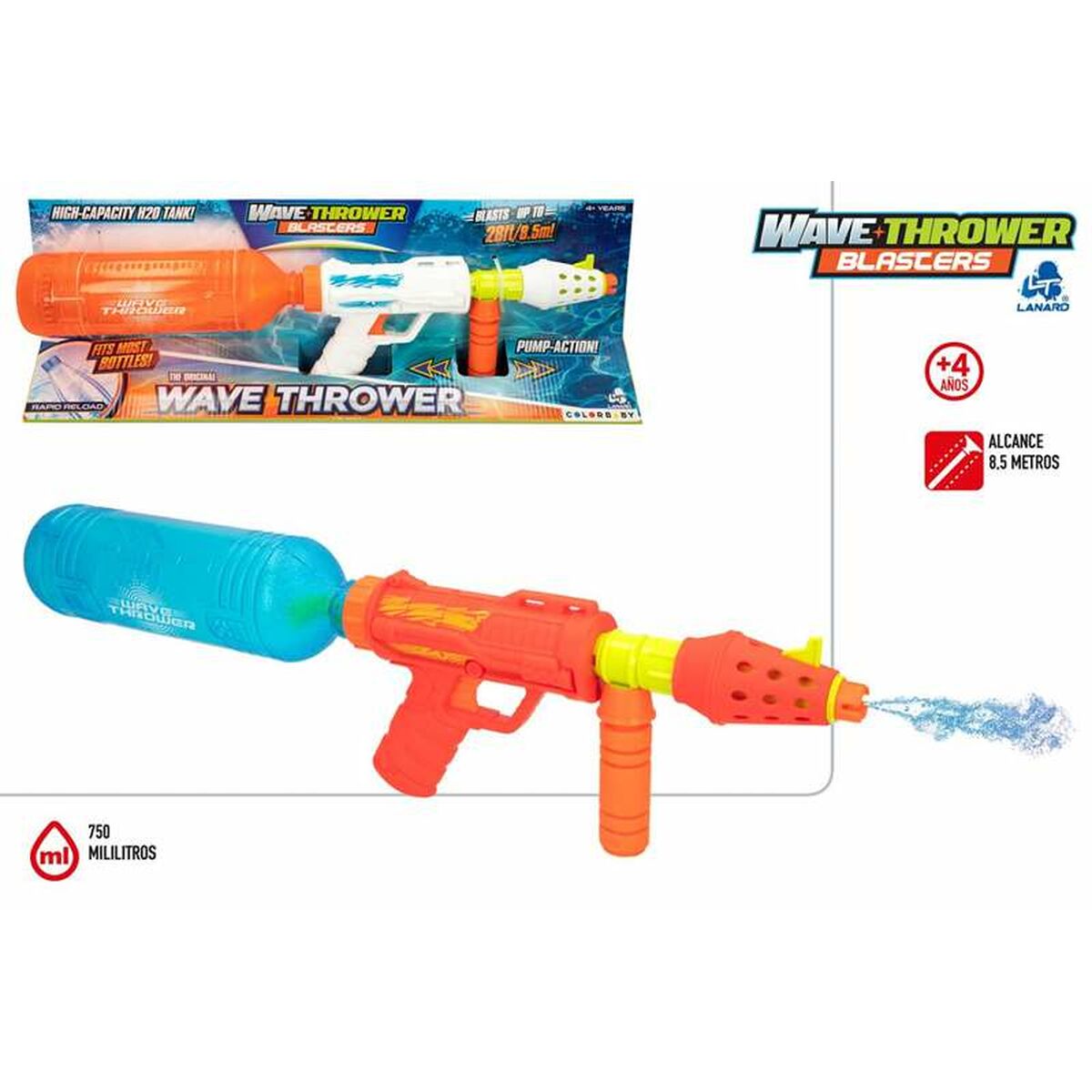 Vattenpistol Colorbaby Wave Thrower Blaster
