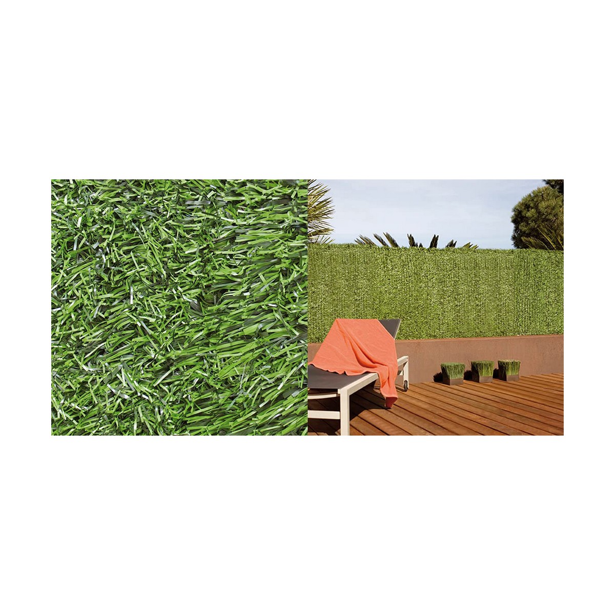 Konstgjord häck Nortene Greenset (1 x 3 m)