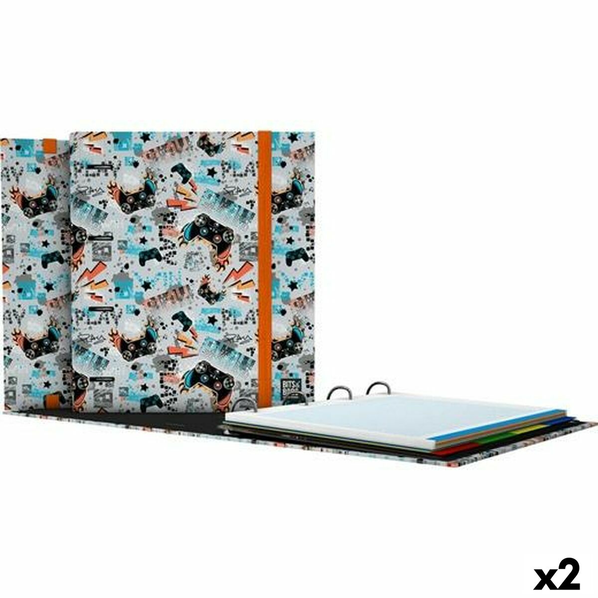 Ringpärm Grafoplas Carpebook Play Grå A4 (2 antal)