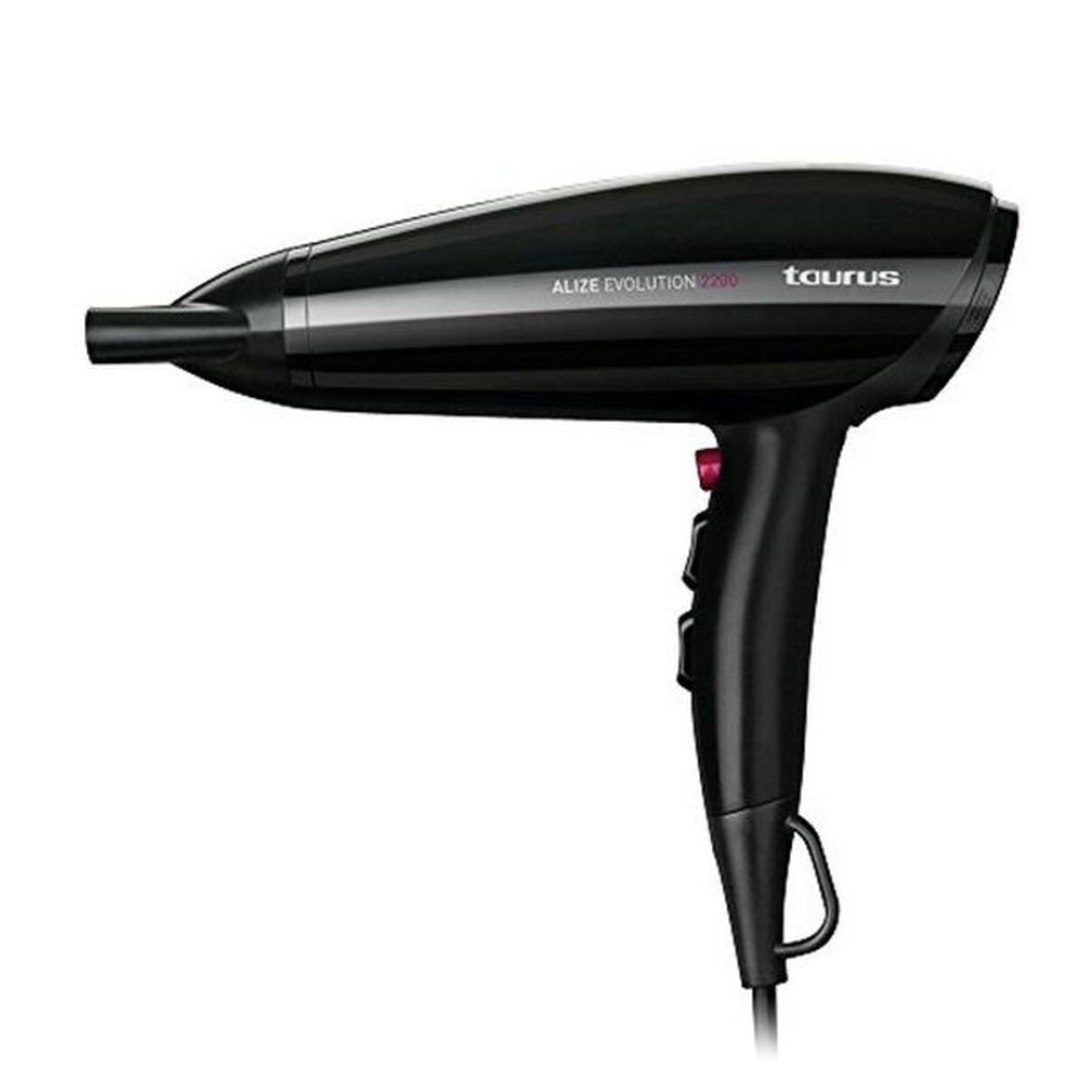 Hårtork Taurus Alize Evolution Svart 2200 W